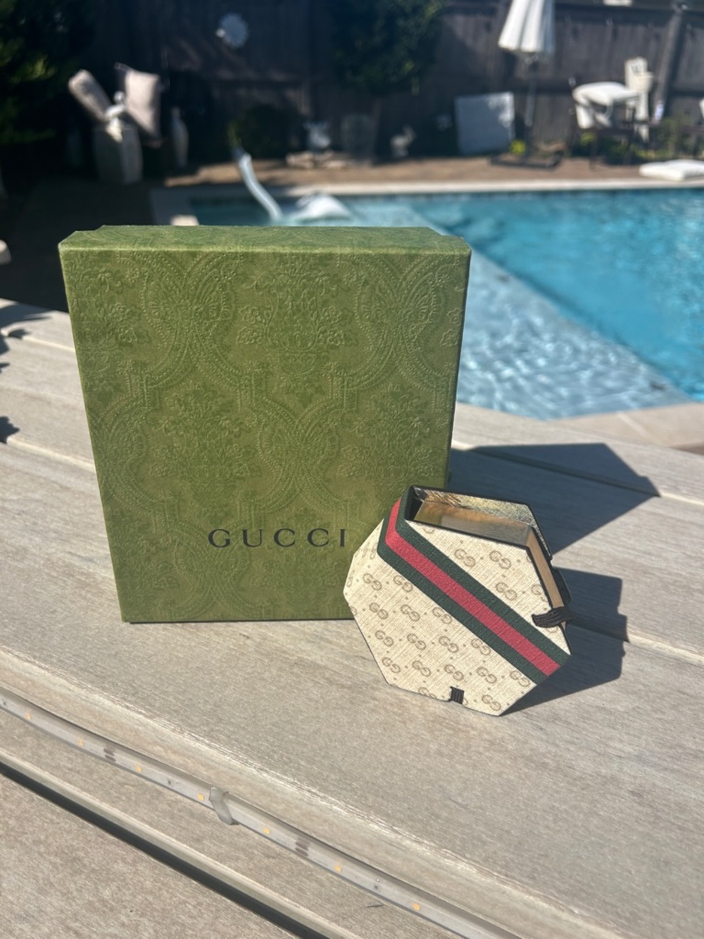 Gucci Stationery with Authentic Box